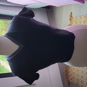 Vintage black adidas crop